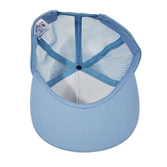 Live To Golf Adjustable Blue Trucker Hat Embroidered Snapback Mesh Back Lightwei - Picture 6 of 10